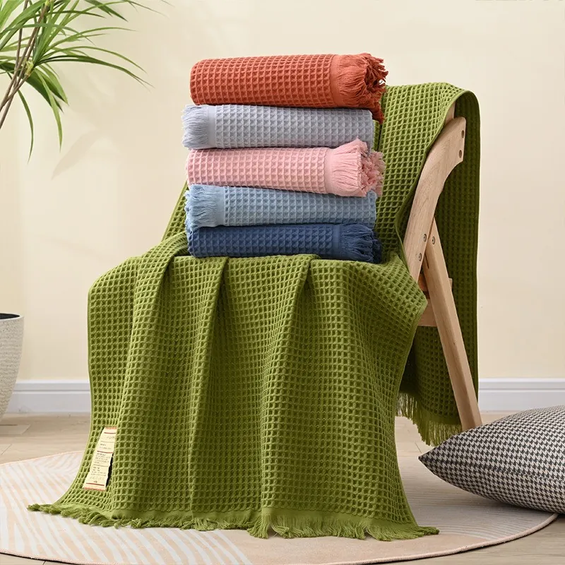 Honeycomb Waffle Peshtemal Towel Honeycomb waffle weave peshtemal towel